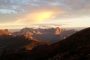 Sunset in Picos de Europa from Liebana